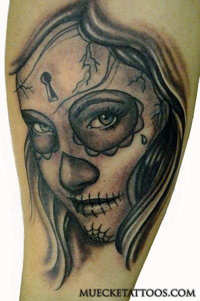 Tattoos - Dead Girl Custom Portrait - 72942